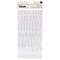 Hooray Thickers Stickers 163/Pkg-Surprise Alpha/Holographic Foam